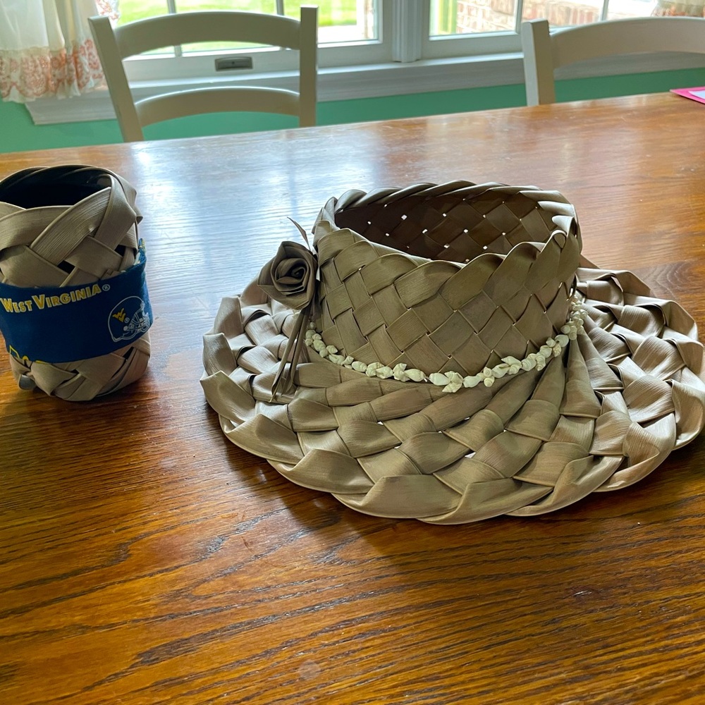 Hat and koozie